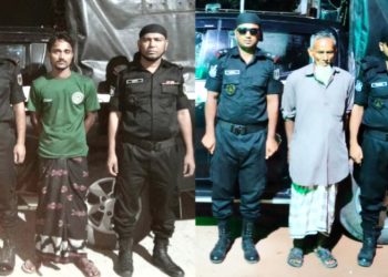ঝালকাঠিতে পারিবারিক দ্বন্দ্বে সুজনকে পিটিয়ে হত্যা মামলার আসামী বাবা-ভাই গ্রেফতার