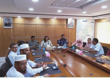 ঝালকাঠিতে এইচএসসি পরিক্ষা আয়োজনের বিষয়ে প্রস্তুতি সভা অনুষ্ঠিত