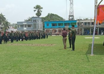 কাঠালিয়ায় উপজেলা পরিষদ নির্বাচন উপলক্ষে আনসার ও ভিডিপি সদস্যদের ব্রিফিং ও মতবিনিময় সভা