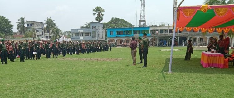 কাঠালিয়ায় উপজেলা পরিষদ নির্বাচন উপলক্ষে আনসার ও ভিডিপি সদস্যদের ব্রিফিং ও মতবিনিময় সভা