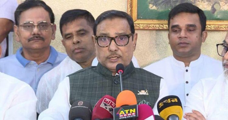 বেনজীর বিদেশে থাকলেও তার বিচার চলবে: কাদের