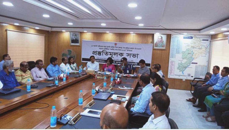 ঝালকাঠিতে বঙ্গবন্ধুর ৪৯তম শাহাদাত বার্ষিকীর জাতীয় শোক দিবসের প্রস্তুতি কমিটির সভা