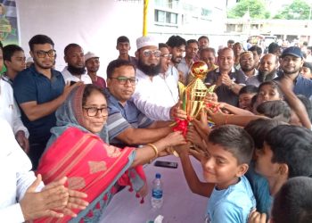 কাঠালিয়ায় বঙ্গবন্ধু ও বঙ্গমাতা গোল্ডকাপ ফুটবল টুর্নামেন্ট ফাইনাল খেলা অনুষ্ঠিত