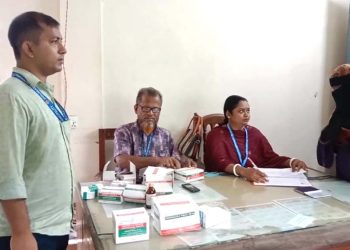 ঝালকাঠিতে ফ্রি মেডিকেল ক্যাম্প অনুষ্ঠিত