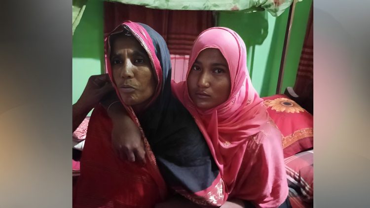 নীলফামারী থেকে ৬ বছর আগে হারানো ফাতেমাকে পাওয়া গেল আটোয়ারীতে