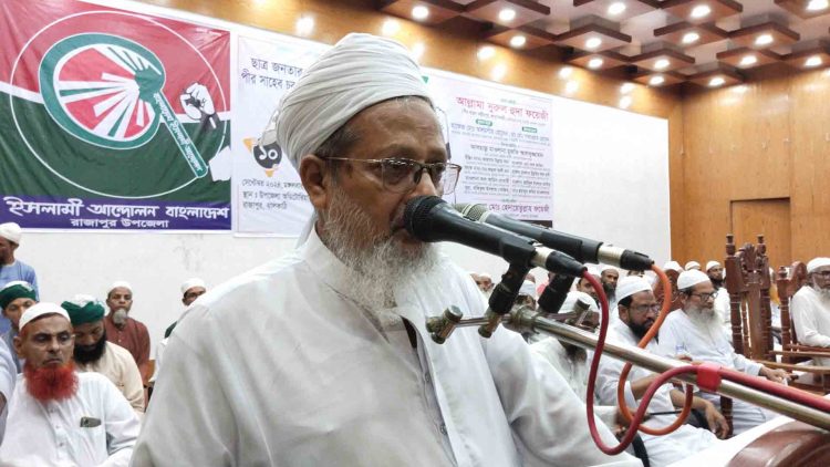 রাজাপুরে ইসলামী আন্দোলন বাংলাদেশের গন সমাবেশ