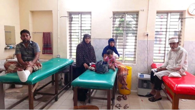 রাজাপুরে সীমানা পিলার নির্মান নিয়ে দু’পক্ষের সংঘর্ষে নারীসহ আহত ৬