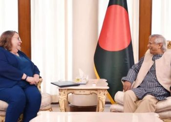 ড. ইউনূসের সাথে মার্কিন দূতাবাসের শার্জে দ্য’ফেয়ারের সাক্ষাৎ