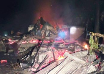 রাজাপুরে ভয়াবহ অগ্নিকান্ডে দুটি বসতঘর পুড়ে ছাই, ২০ লাখ টাকার ক্ষতি