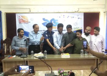 কাঠালিয়ায় মোহনা টিভি’র ১৫ তম প্রতিষ্ঠা বার্ষিকী পালিত
