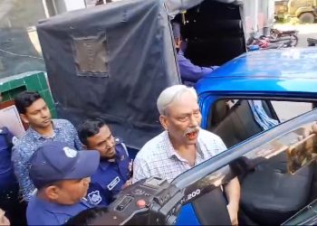 ঝালকাঠি-১ আসনের সাবেক আলোচিত সংসদ সদস্য শাহজাহান ওমর কারাগারে, বাড়ি ও গাড়ি ভাঙচুর