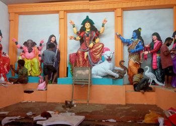 ঝালকাঠিতে মহা সমারহে শুরু হচ্ছে সনাতনী সম্প্রদায়ের শ্রী শ্রী জগৎধাত্রী পূজা