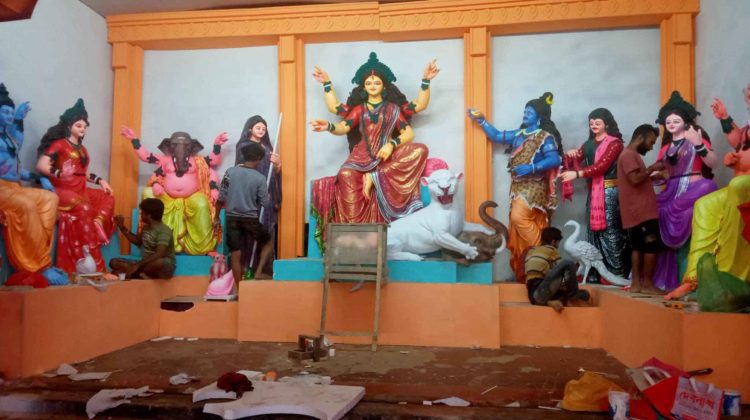 ঝালকাঠিতে মহা সমারহে শুরু হচ্ছে সনাতনী সম্প্রদায়ের শ্রী শ্রী জগৎধাত্রী পূজা
