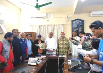 ঝালকাঠি-১ আসনের মনোনয়ন প্রত্যাশী সেলিম রেজা ও কর্ণেল (অবঃ) মোস্তাফিজুর রহমানের মতবিনিময় সভা