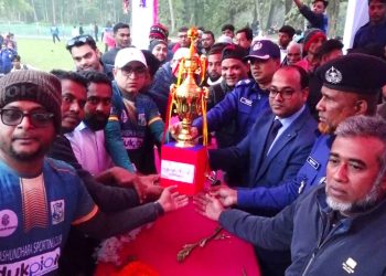 নলছিটিতে সাবেক সংসদ সদস্য ভূট্টো স্মৃতি ফুটবল টুর্নামেন্টর ফাইনাল খেলা অনুষ্ঠিত