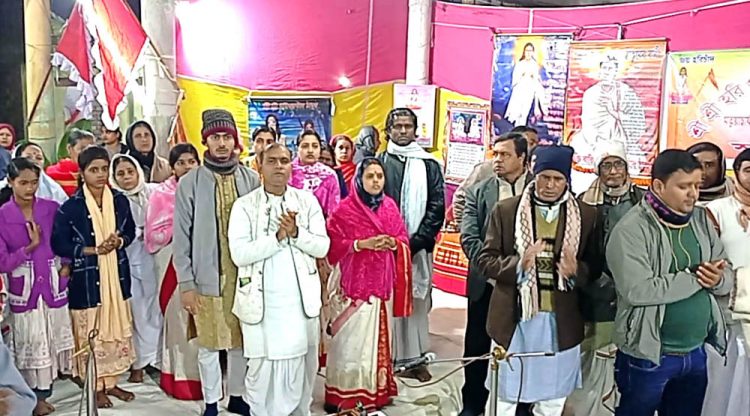 কাঠালিয়ায় মতুয়াচার্য অমরইন্দ্র ঠাকুরের ৩৬ তম স্মরন সভা পালিত