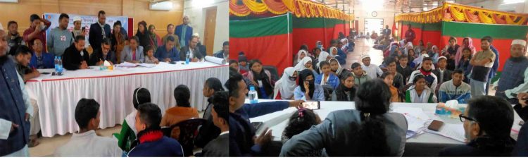 ঝালকাঠিতে তারুন্যের উৎসব কর্মসূচির আওতায় রচনা, কুইজ ও চিত্রাংকন প্রতিযোগিতা