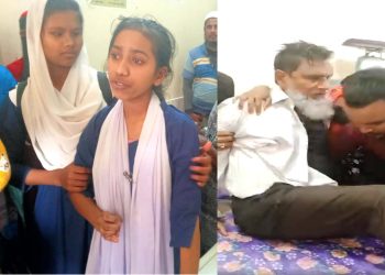 ঝালকাঠিতে বিদ্যালয়ের নবম এবং ১০ম শ্রেনীর সাত  ছাত্রীকে বেধরক পিটিয়ে আহত করার অভিযোগ