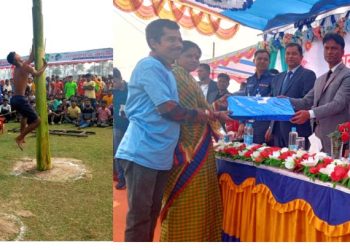 ঝালকাঠিতে তারুণ্যের উৎসবে কৃষকের আনন্দ উৎসব
