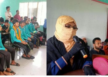 জাতীয় পর্যায়ে টি-১০ ক্রিকেটে ঝালকাঠি টেকনিক্যাল স্কুল এন্ড কলেজ চ্যাম্পিয়ন হওয়া টিমকে সংবর্ধনা