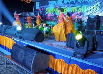 ঝালকাঠিতে তারুণ্যের কনসার্ট অনুষ্ঠিত
