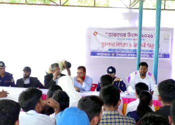 কাঁঠালিয়ায় তারুণ্য উৎসবের সমাপনীতে পুরস্কার বিতরণ