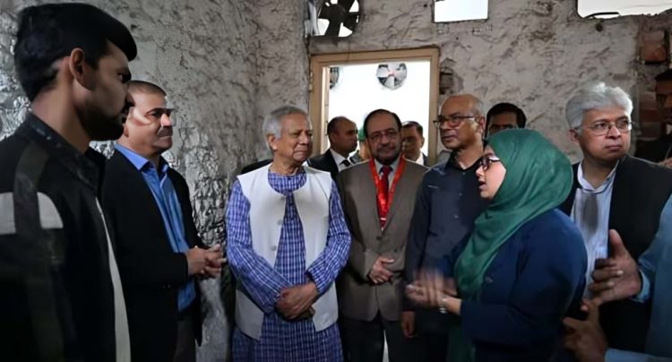 আয়নাঘর পরিদর্শনে গিয়ে প্রধান উপদেষ্টা যা বললেন