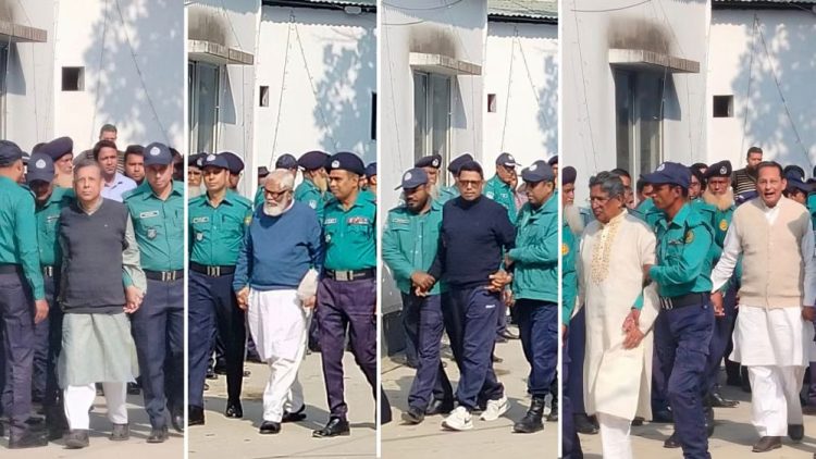 ট্রাইব্যুনালে হাজির করা হয়েছে সাবেক মন্ত্রী-আমলাসহ ১৬ জনকে