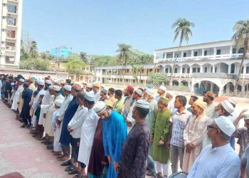 ঝালকাঠিতে শিশু আছিয়ার গায়েবানা জানাজা অনুষ্ঠিত