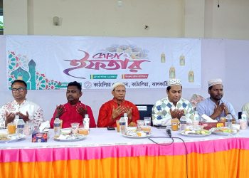 কাঠালিয়া প্রেসক্লাবের উদ্যোগে দোয়া ও ইফতার অনুষ্ঠিত