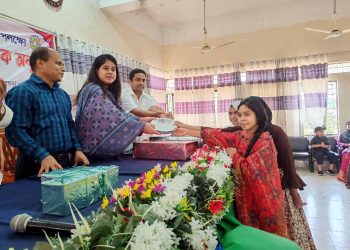 বামনায় ৩ দিনের বৈশাখী মেলা শেষে বিজয়ী মাঝে পুরস্কার বিতরণ