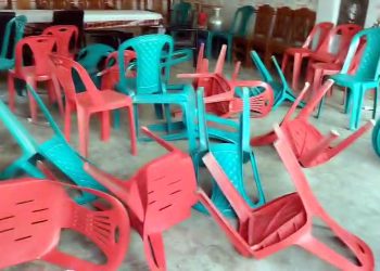কাঠালিয়ায় বিএনপি’র অফিসে হামলা ভাংচুর