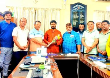 ঝালকাঠির রিয়াজ ফিনল্যান্ডের সিটি করপোরেশনের কাউন্সিলর নির্বাচনে বিজয়ী, সাংবাদিকদের সাথে মত বিনিময়