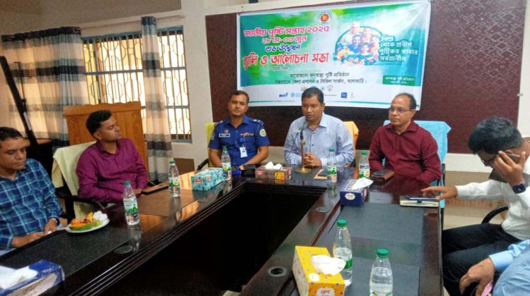 ঝালকাঠিতে আনুষ্ঠানিক পুষ্টি সপ্তাহের উদ্ধোধন