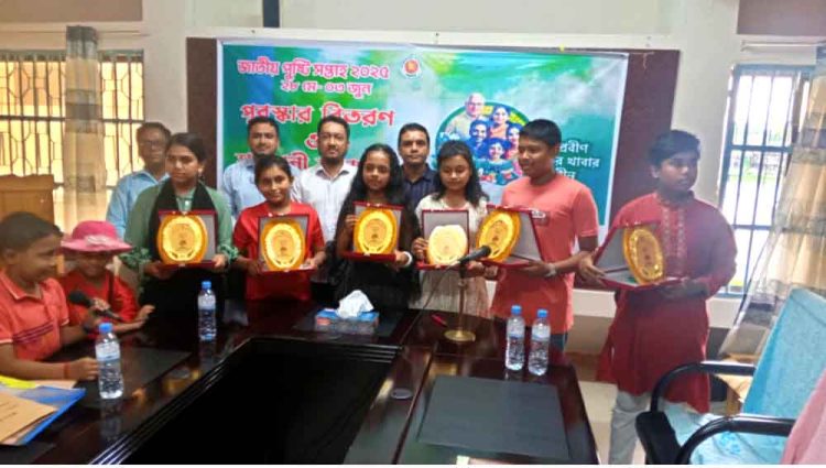 ঝালকাঠিতে জাতীয় পুষ্টি সপ্তাহের সমাপনী ও পুরস্কার বিতরণ অনুষ্ঠিত