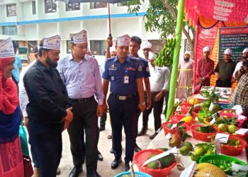 ঝালকাঠিতে শুরু হয়েছে ৩দিনব্যাপী জাতীয় ফলমেলা