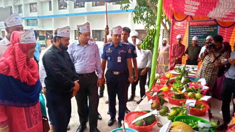 ঝালকাঠিতে শুরু হয়েছে ৩দিনব্যাপী জাতীয় ফলমেলা