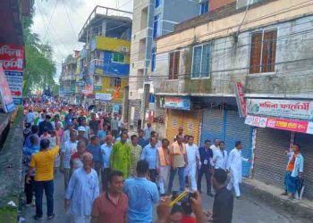 ঝালকাঠিতে শ্রী শ্রী জগন্নাথ দেবের রথযাত্রা শুরু