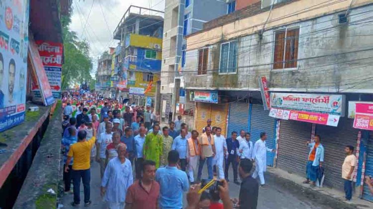 ঝালকাঠিতে শ্রী শ্রী জগন্নাথ দেবের রথযাত্রা শুরু