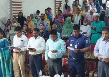 ঝালকাঠিতে জুলাই আন্দোলনের চেতনায় সমাজ বদলের শপথ
