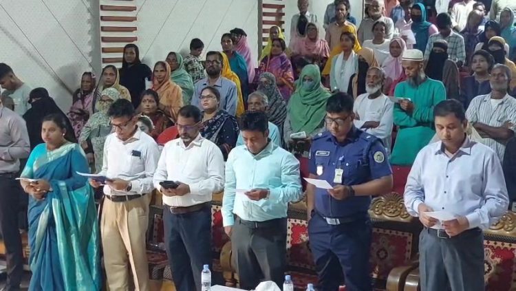 ঝালকাঠিতে জুলাই আন্দোলনের চেতনায় সমাজ বদলের শপথ