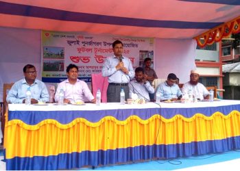 ঝালকাঠিতে জুলাই পুনর্জাগরণ উপলক্ষ্যে ৪টি উপজেলা দলকে নিয়ে ফুটবল টুর্নামেন্ট শুরু