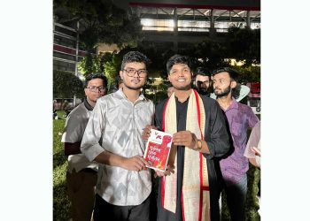 ডাকসু নির্বাচনে প্রতিদ্বন্দ্বিতা করছে ঝালকাঠির অরুপ