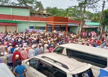 ঝালকাঠিতে জুলাই গণঅভুত্থান দিবস গণ র‌্যালী ও পথসমাবেশ করেছে জেলা জামায়াত