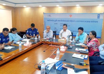 ঝালকাঠিতে গ্রাম আদালত কার্যক্রমের বার্ষিক অগ্রগতি পর্যালোচনা ও করনীয় শীর্ষক সভা অনুষ্ঠিত
