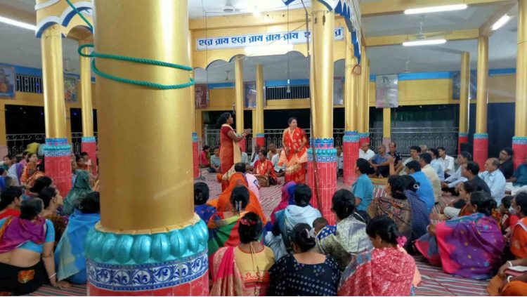 ঝালকাঠিতে চলছে ৩দিনব্যাপী রাধা অষ্টমী উপলক্ষ্যে ধর্মীয় উৎসব