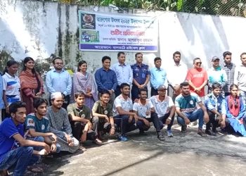 ঝালকাঠিতে তারুণ্যের উৎসব উদ্যাপন উপলক্ষে শুটিং প্রতিযোগিতা অনুষ্ঠিত