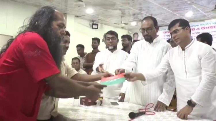 ঝালকাঠিতে সনাতন ধর্মালম্বীদের সাথে বিএনপি নেতাদে মতবিনিময়