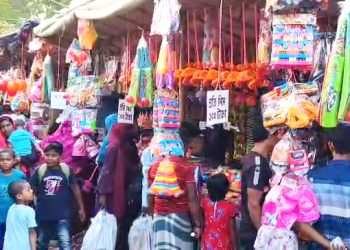 কাঠালিয়ায় দুইশ বছরের পুরোনো ঐহিত্যবাহী মেলা অনুষ্ঠিত