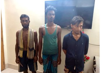 কাঠালিয়ায় তিন জেলেকে জরিমানা, ৪ হাজার মিটার জাল জব্দ